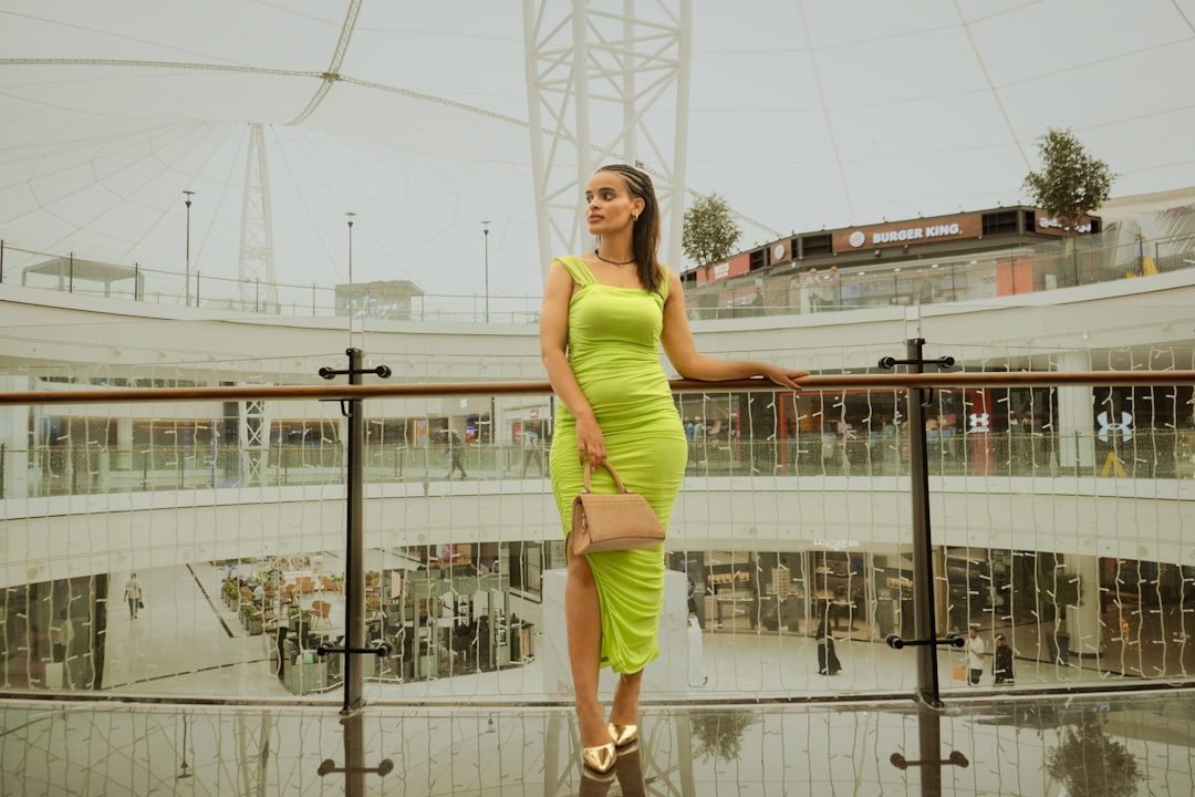 Photo lime dress