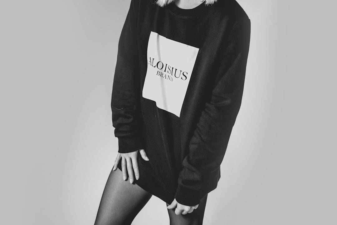 Photo sweatshirt dress