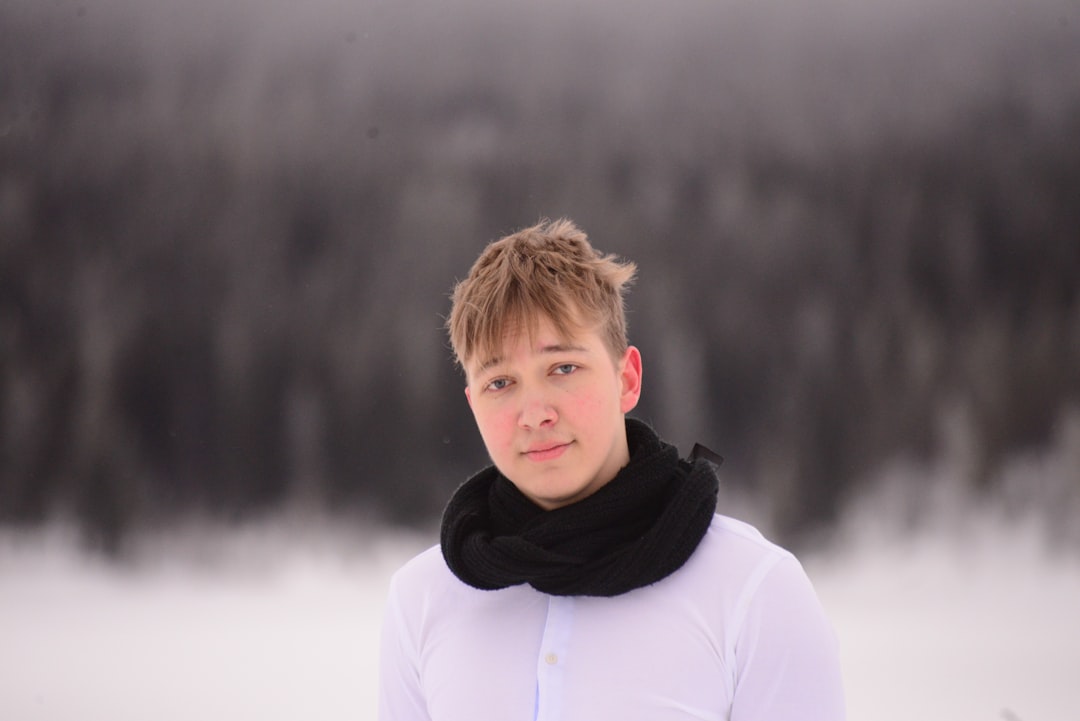 Photo neck warmer