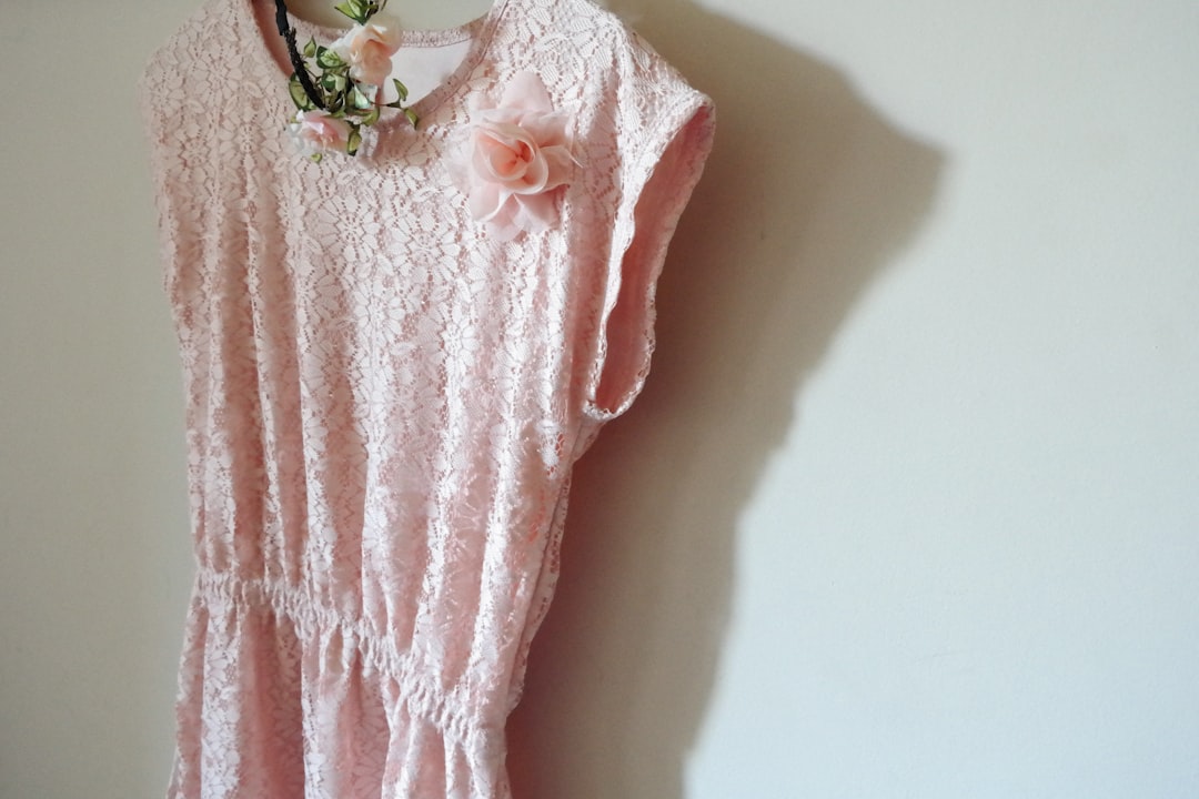 Photo peach dress